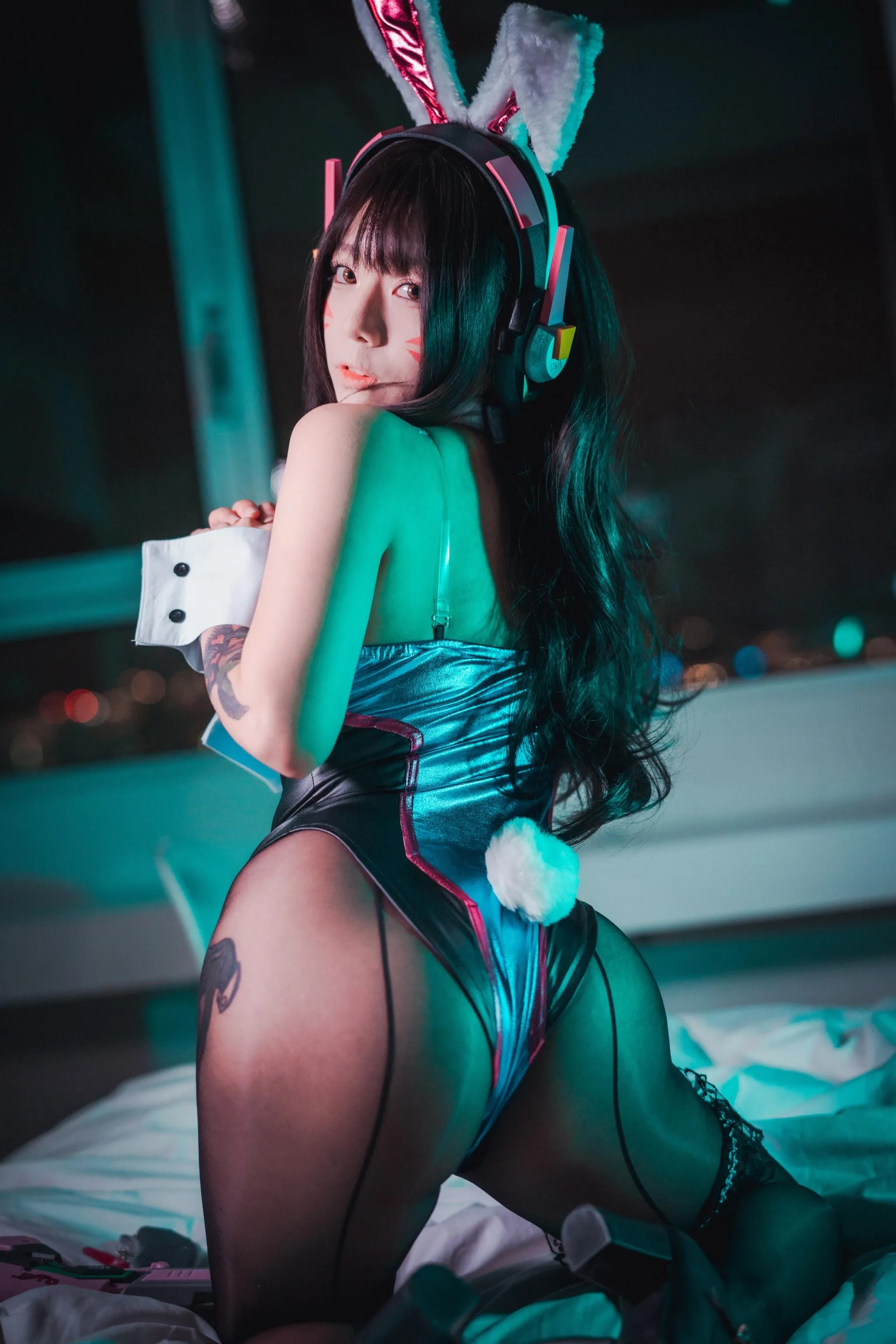 [DJAWA]Maruemon 마루에몽 –  NO.004 D.VA Overwatch Bunny Hop!-BunnyGirl [54P]插图1